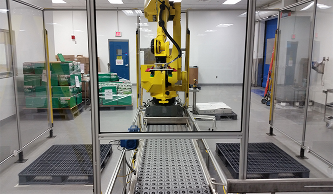 Robot shop palletizer llc