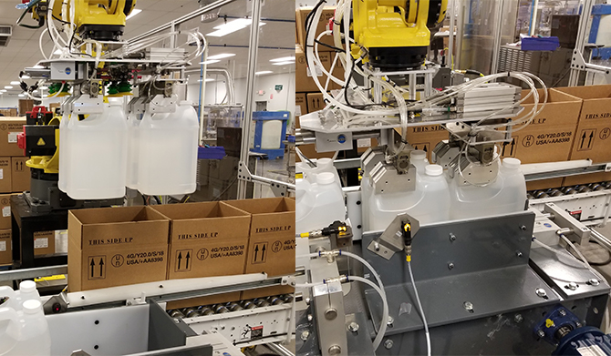 Bottle Packaging Robot